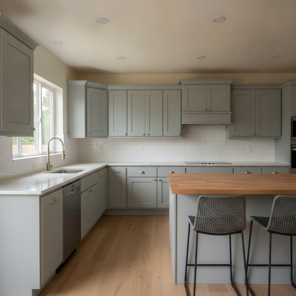 Kitchen renovation in Wimbledon flat